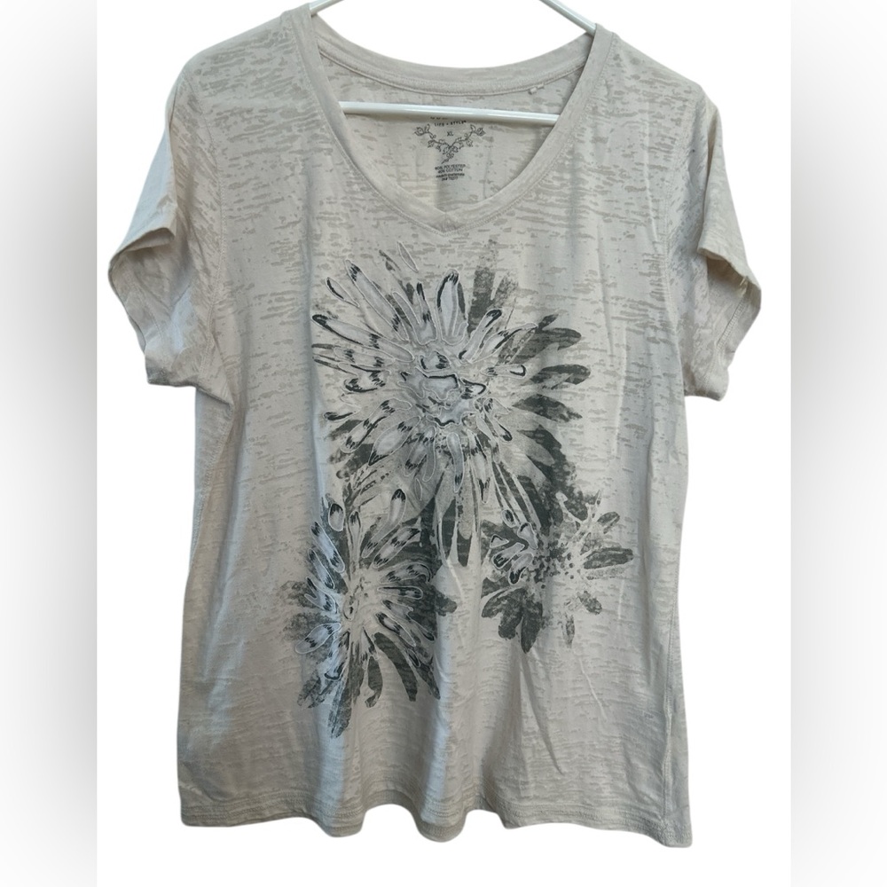 Sonoma Short Sleeve Cotton/Polyester Tee Size XL